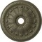 Ekena Millwork Tomango Egg & Dart Medallion (Canopies up to 6 3/4"), 27 7/8"OD x 3 7/8"ID x 2 1/2"P, Spartan Stone CM27TOSSF - alternate 1